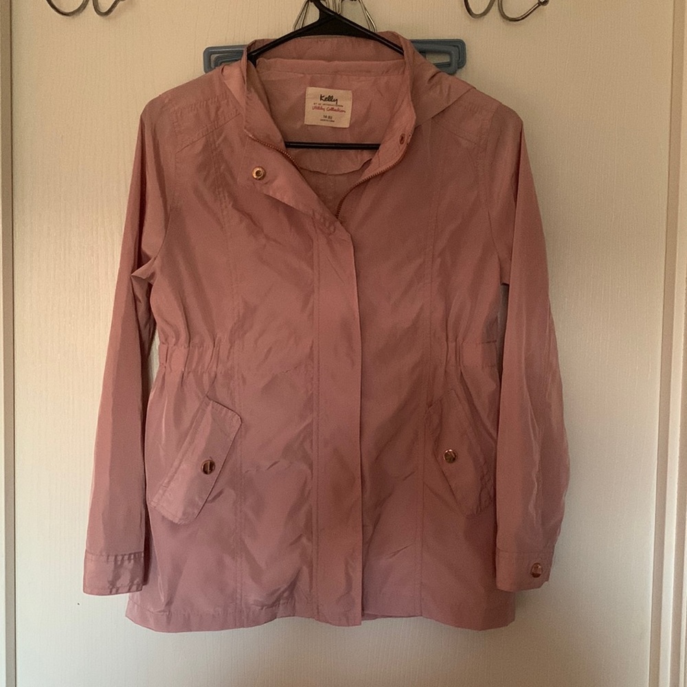 Girls pink 26 international coat